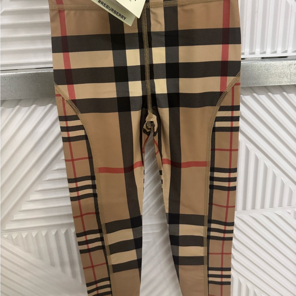 Authentic Burberry Kids tights two pair 6y & 2y brand new